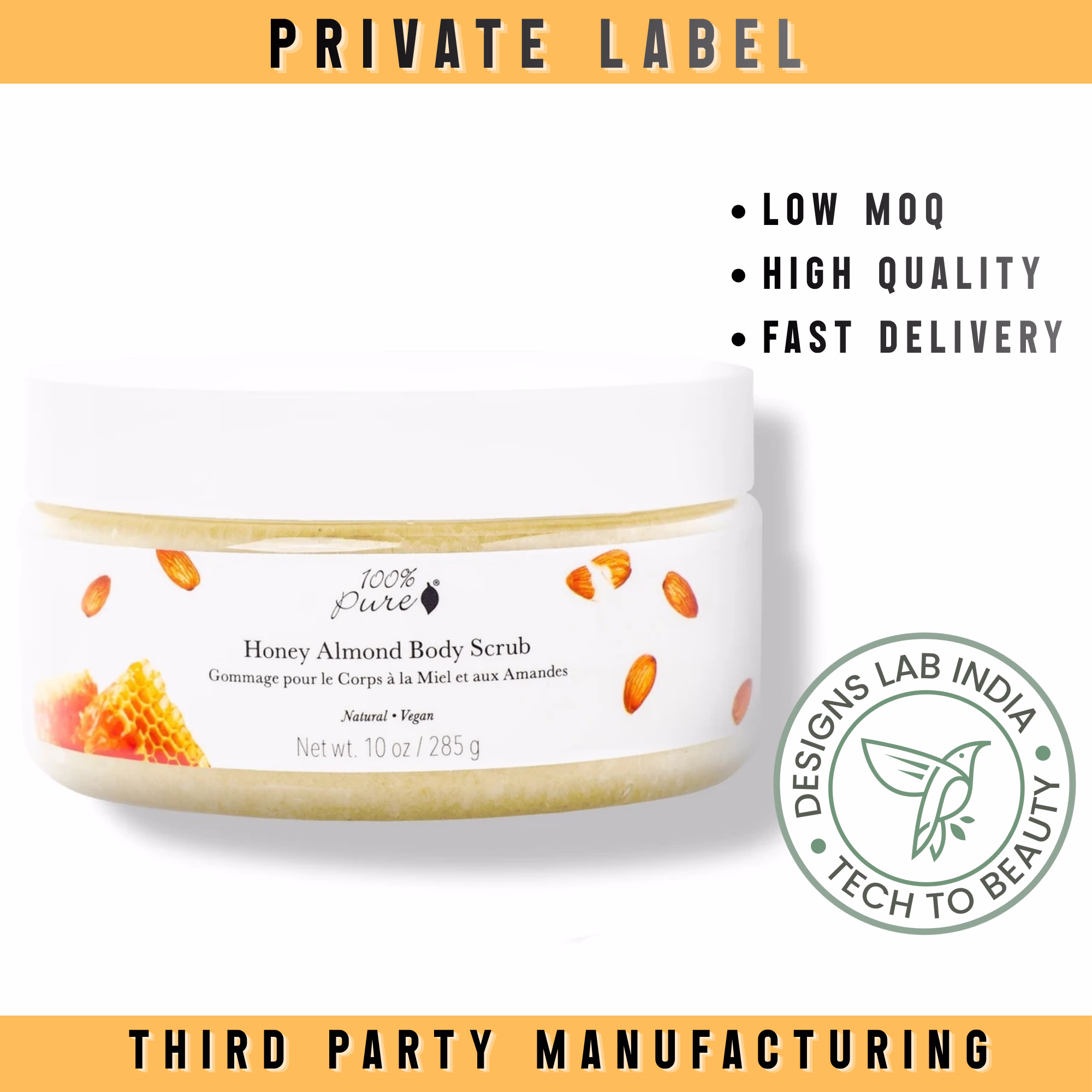 Honey & Almond Scrub
